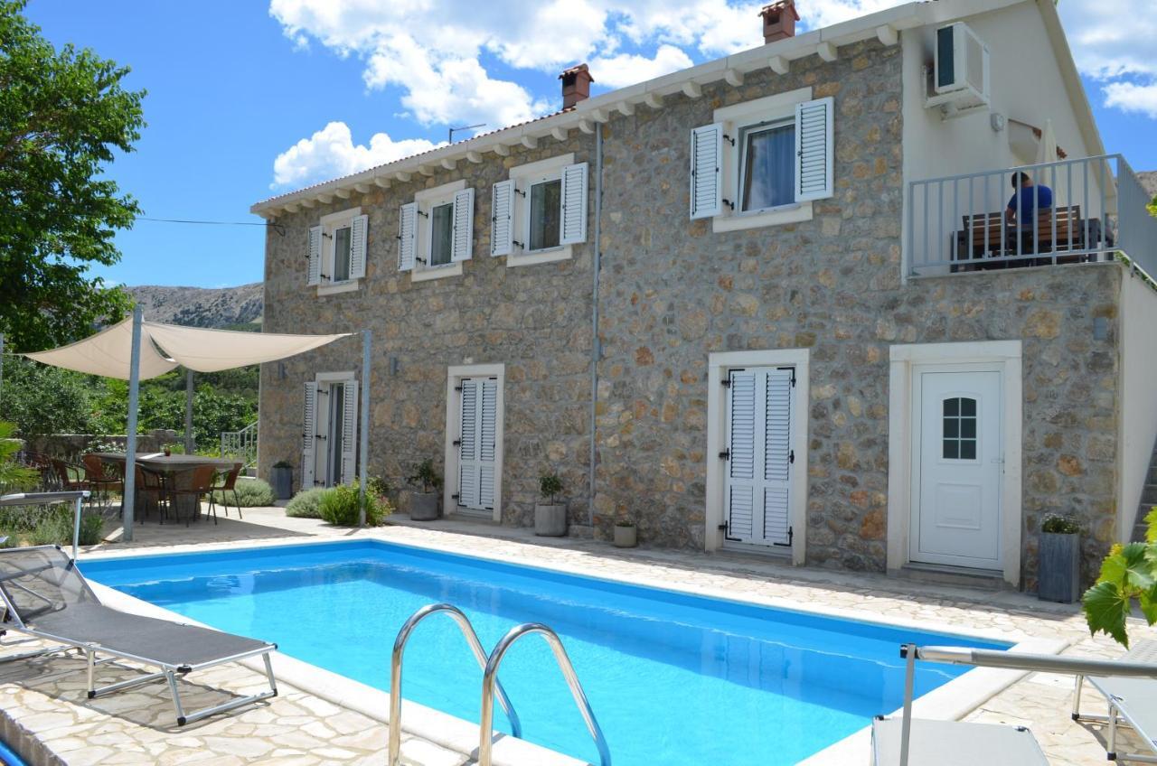 Villa Manuela Draga Bašćanska Bagian luar foto